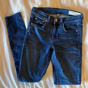 Rag and Bone ankle skinny jeans